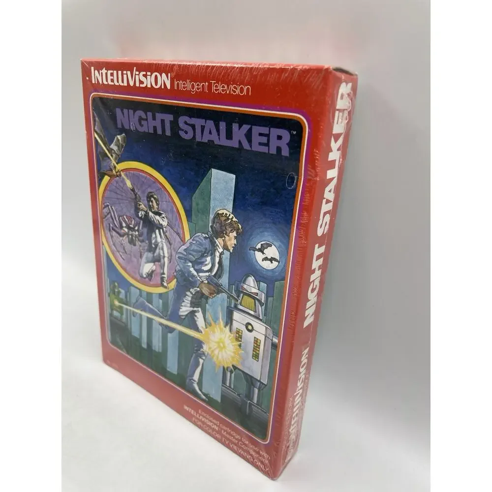 Night Stalker By Mattel Electronics Intellivision Cartridge FACTORY Sealed